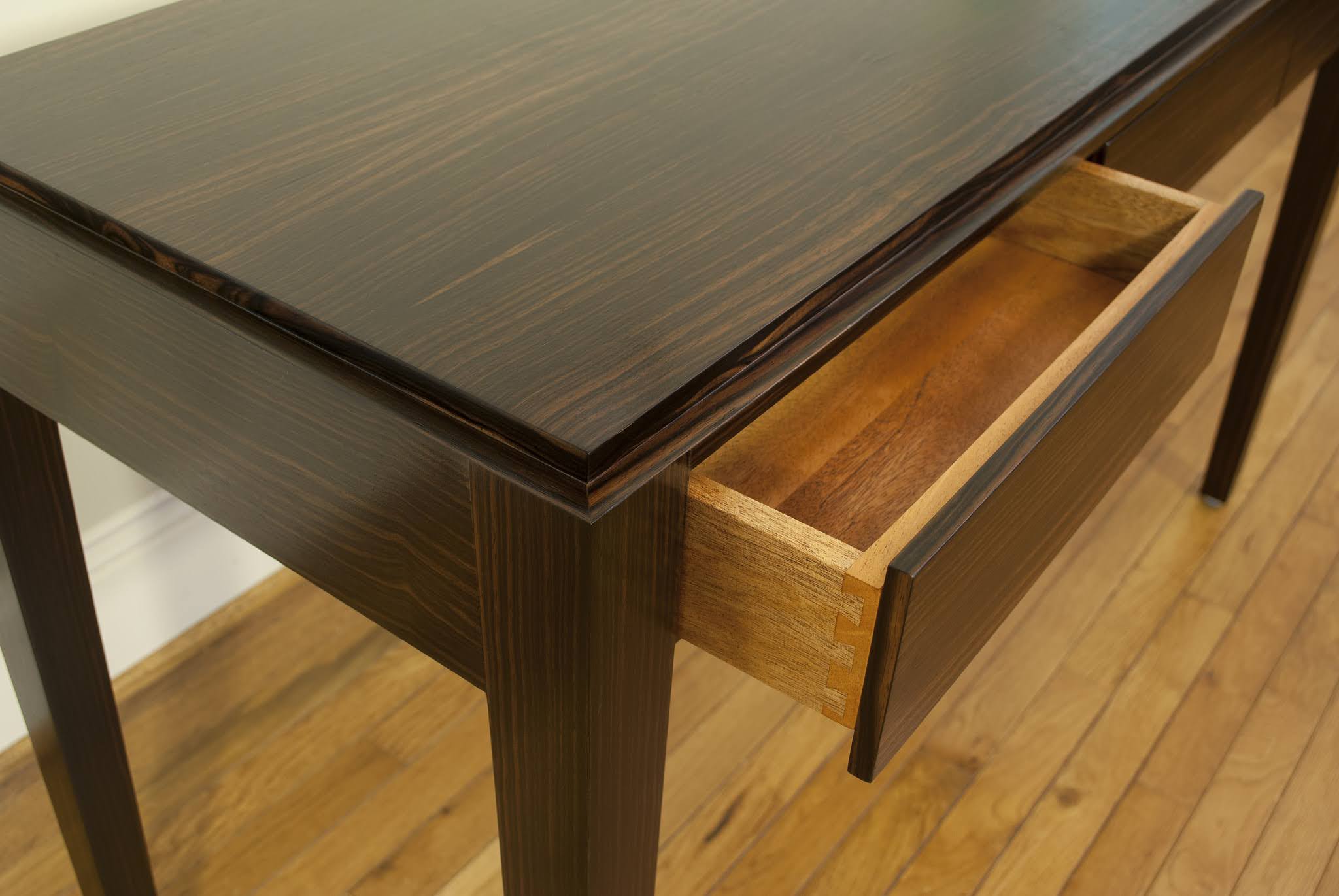 Macassar ebony desk