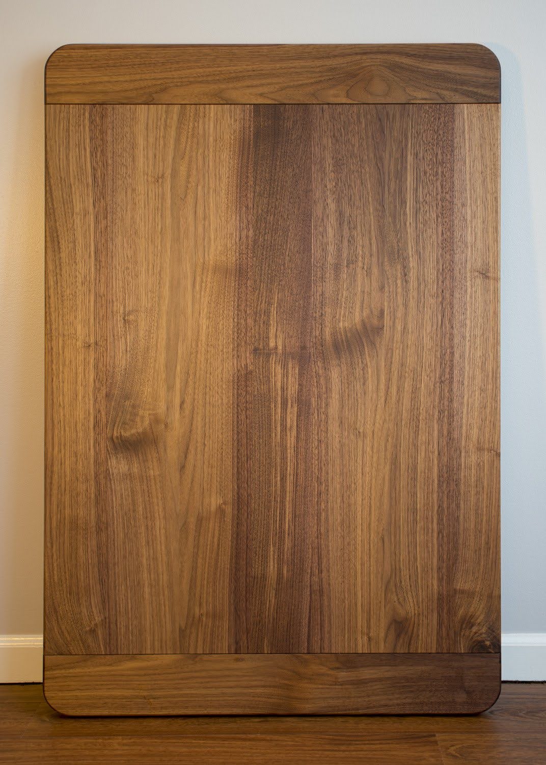 Walnut table top breadboards